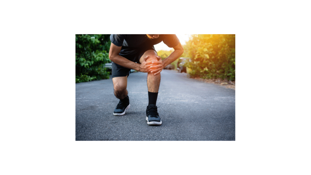 Corredor con dolor de rodilla buscando un especialista